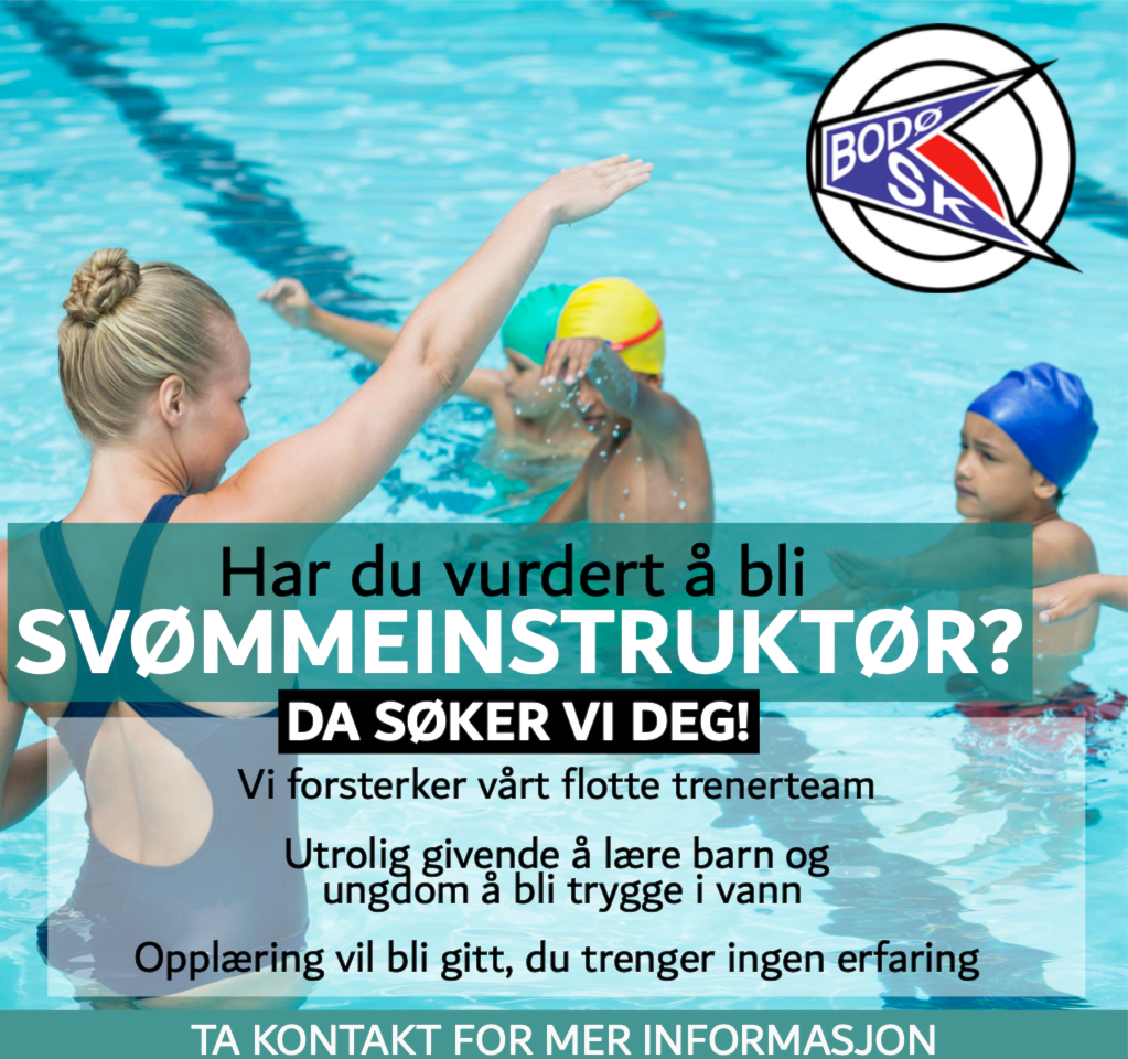 Bli svømmeinstruktør hos oss